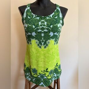 Athleta‎ Women’s Tank Top Small Beautiful Green Yoga Athletic